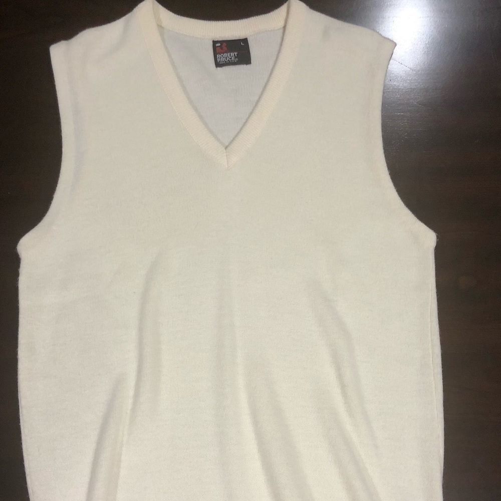 Men’s Cream Vest